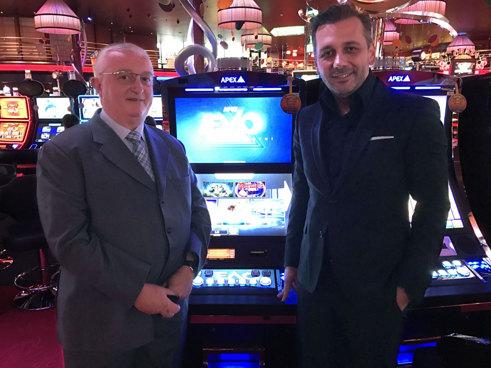 Apex Gaming Most Popular International Slot Machine At Casino Montreux In Switzerland