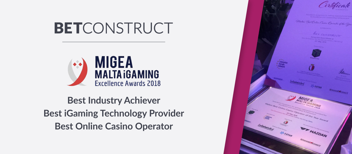 BetConstruct wins Platform Provider of the Year at Global Gaming