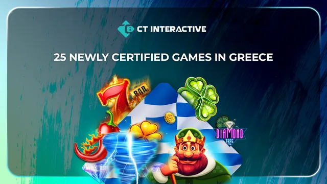 CT Interactive добавя още 25 сертифицирани игри за гръцкия пазар