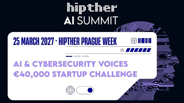 HIPTHER организира специализирана конференция за изкуствен интелект в Прага - с конкурс за стартъпи в областта на AI и киберсигурността и инвестиция от 40 000 евро